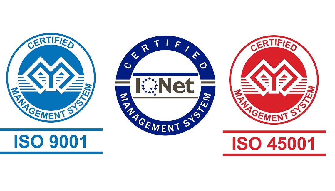 ISO certifications of conAgro.