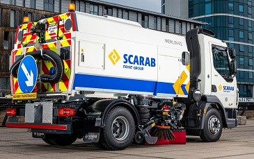 Truck mounted Scarab sweepers